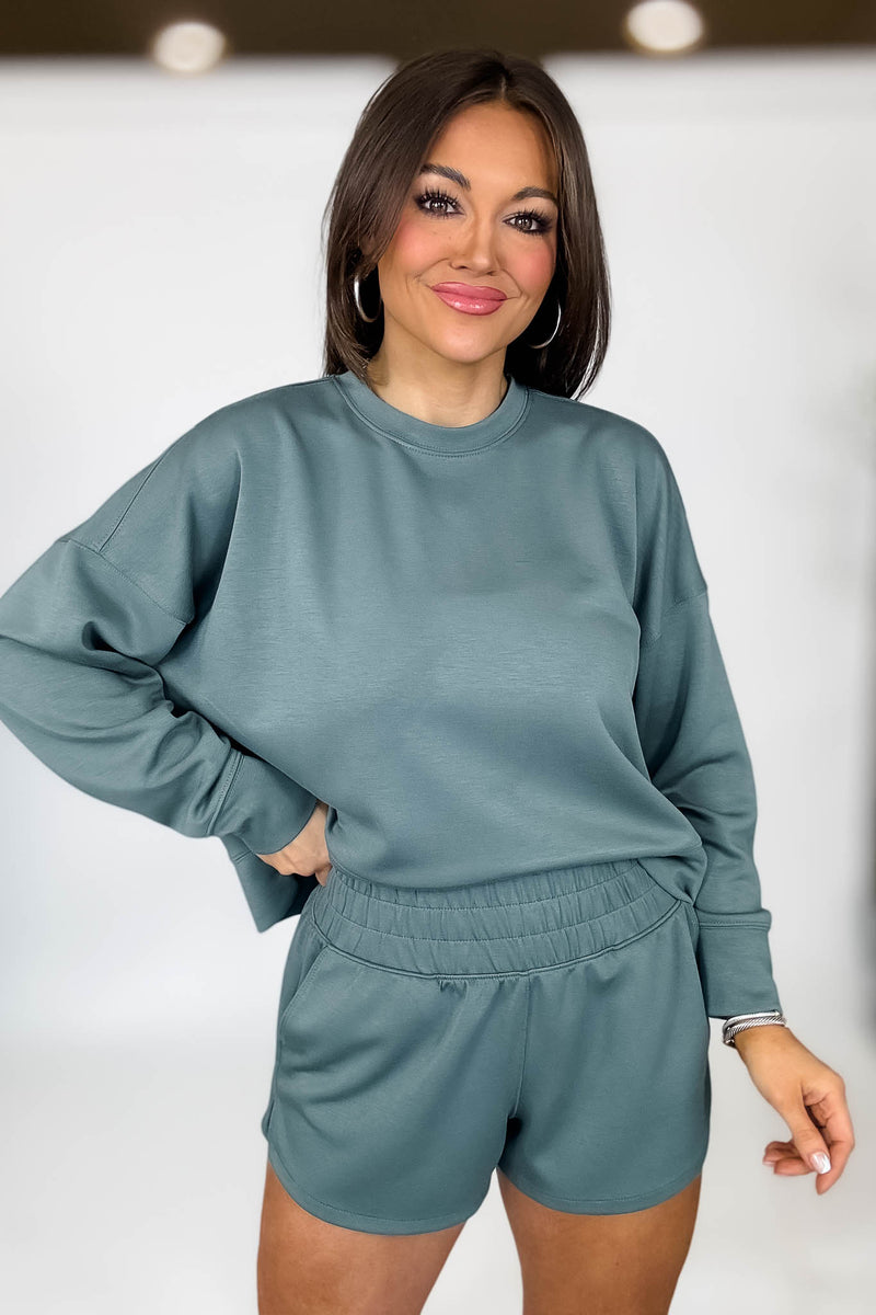 Scuba Dark Forest Long Sleeve Sweatshirt