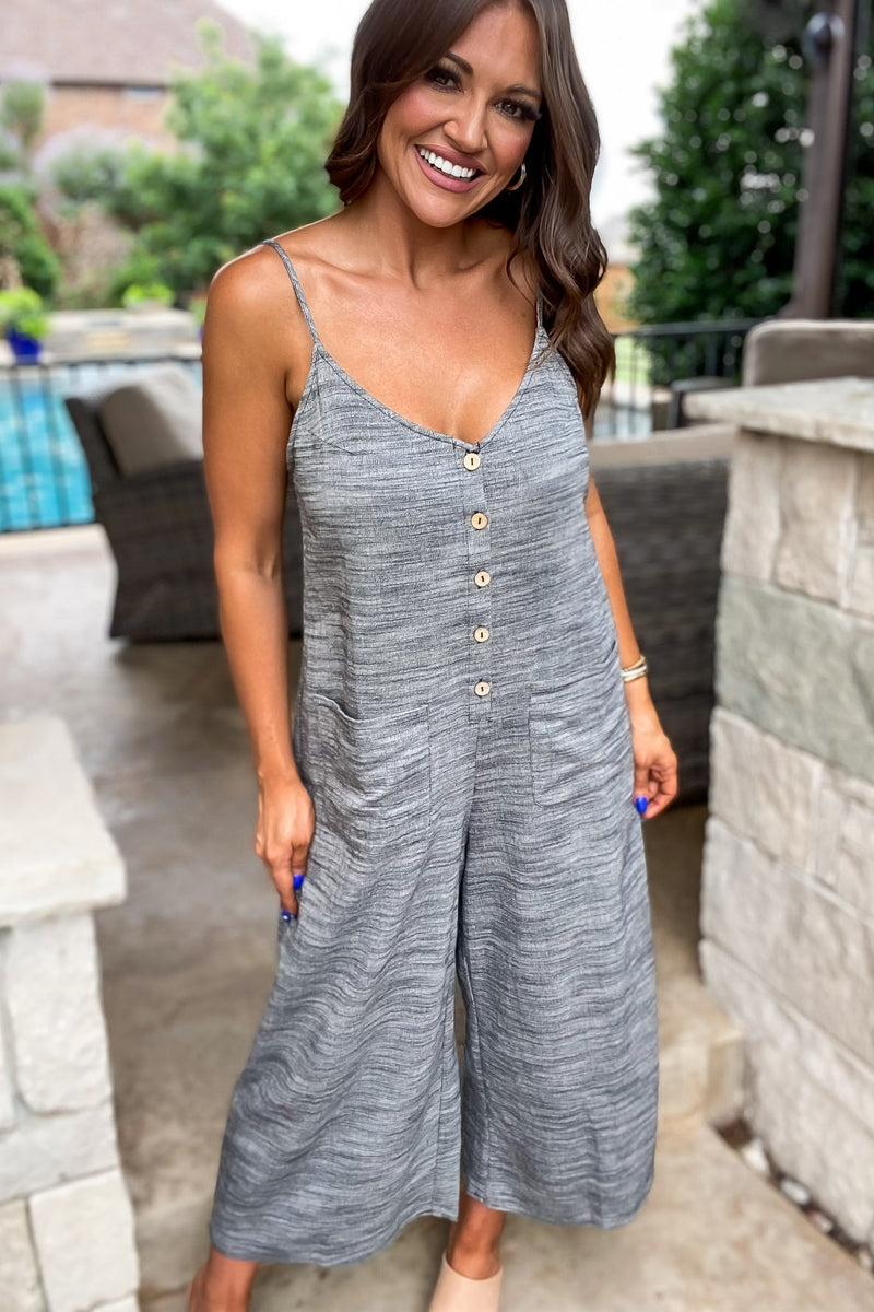 So Sunkissed Black Blended Jumpsuit