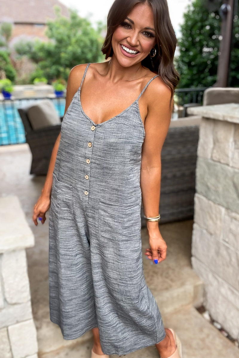 So Sunkissed Black Blended Jumpsuit