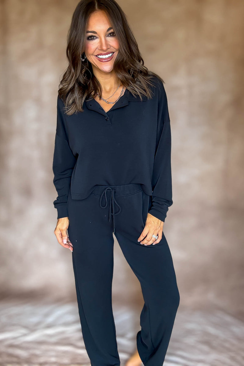Laguna Black Luxe Pants