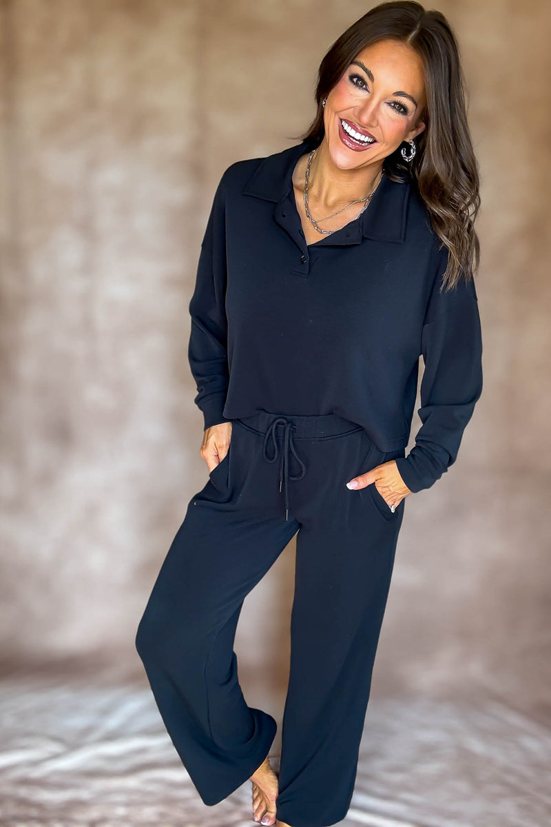 Laguna Black Luxe Pants