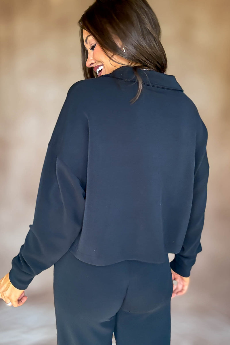 Laguna Black Luxe Top