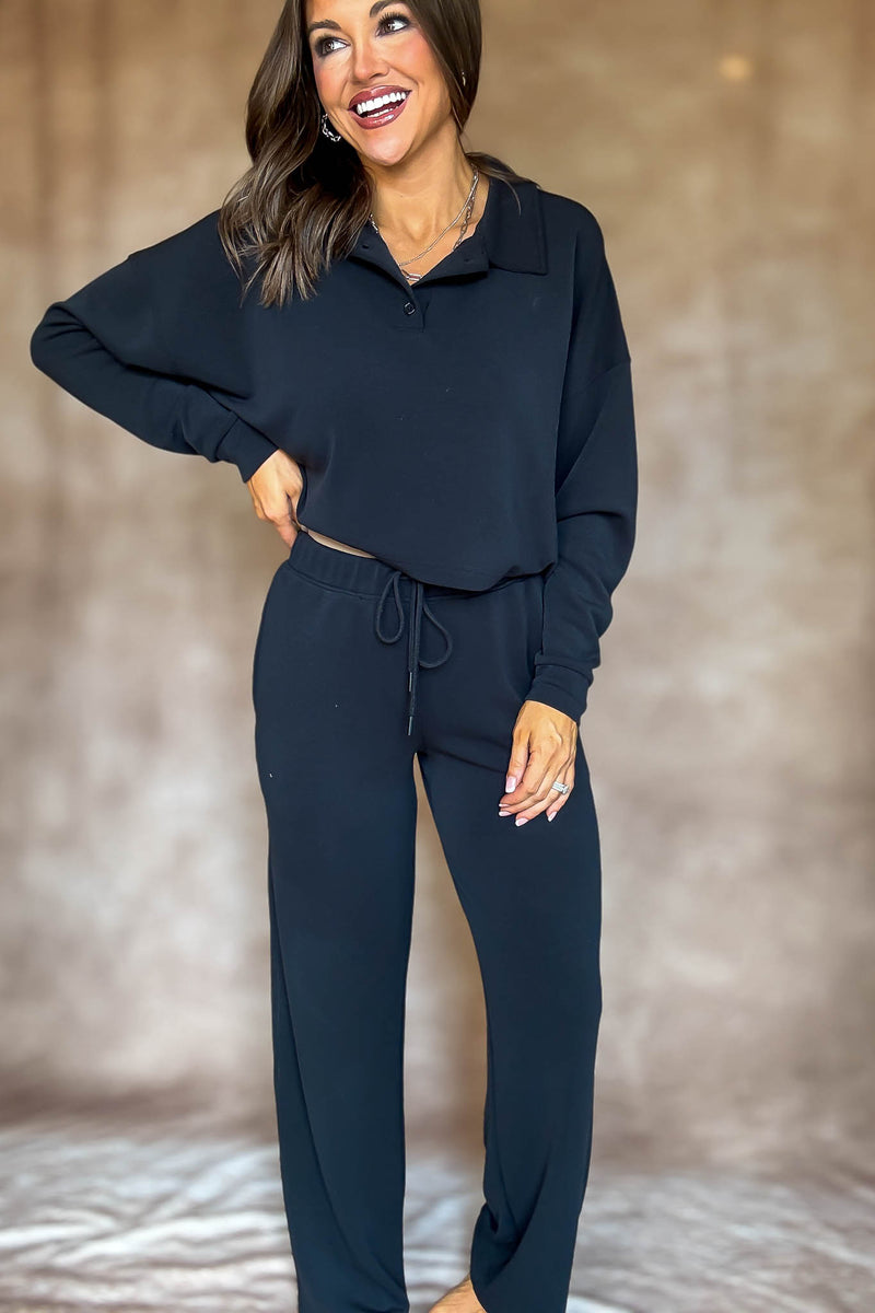 Laguna Black Luxe Pants