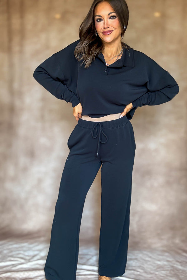 Laguna Black Luxe Pants