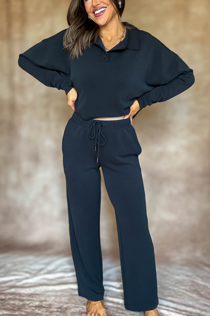 Laguna Black Luxe Pants
