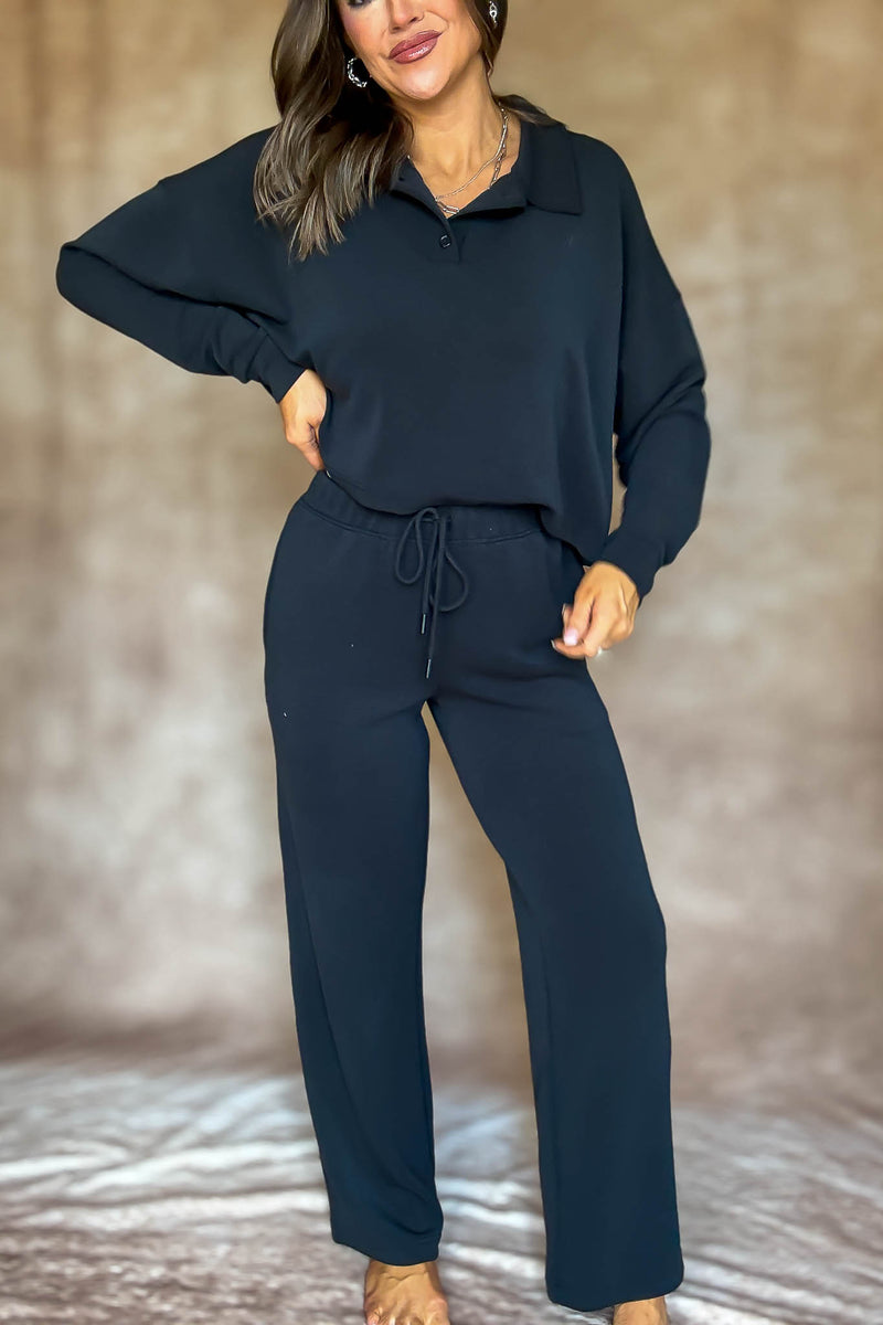 Laguna Black Luxe Pants