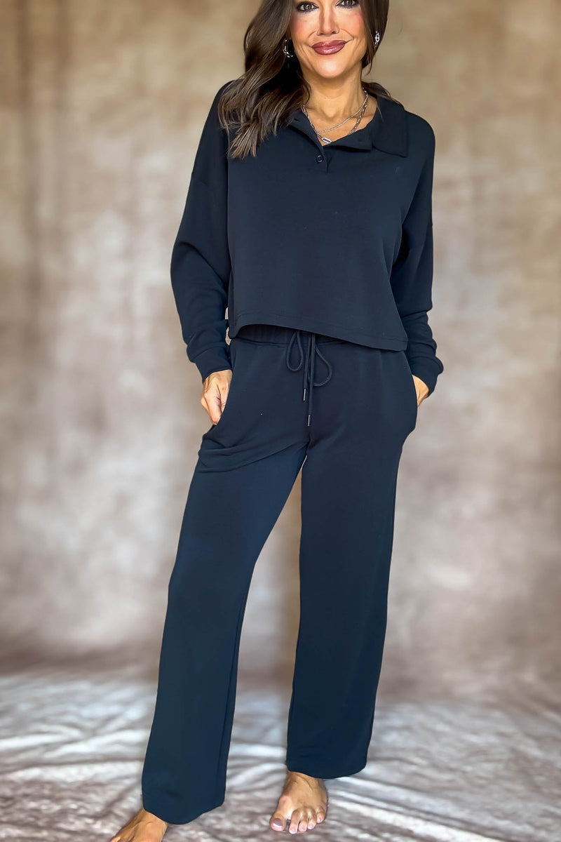 Laguna Black Luxe Pants