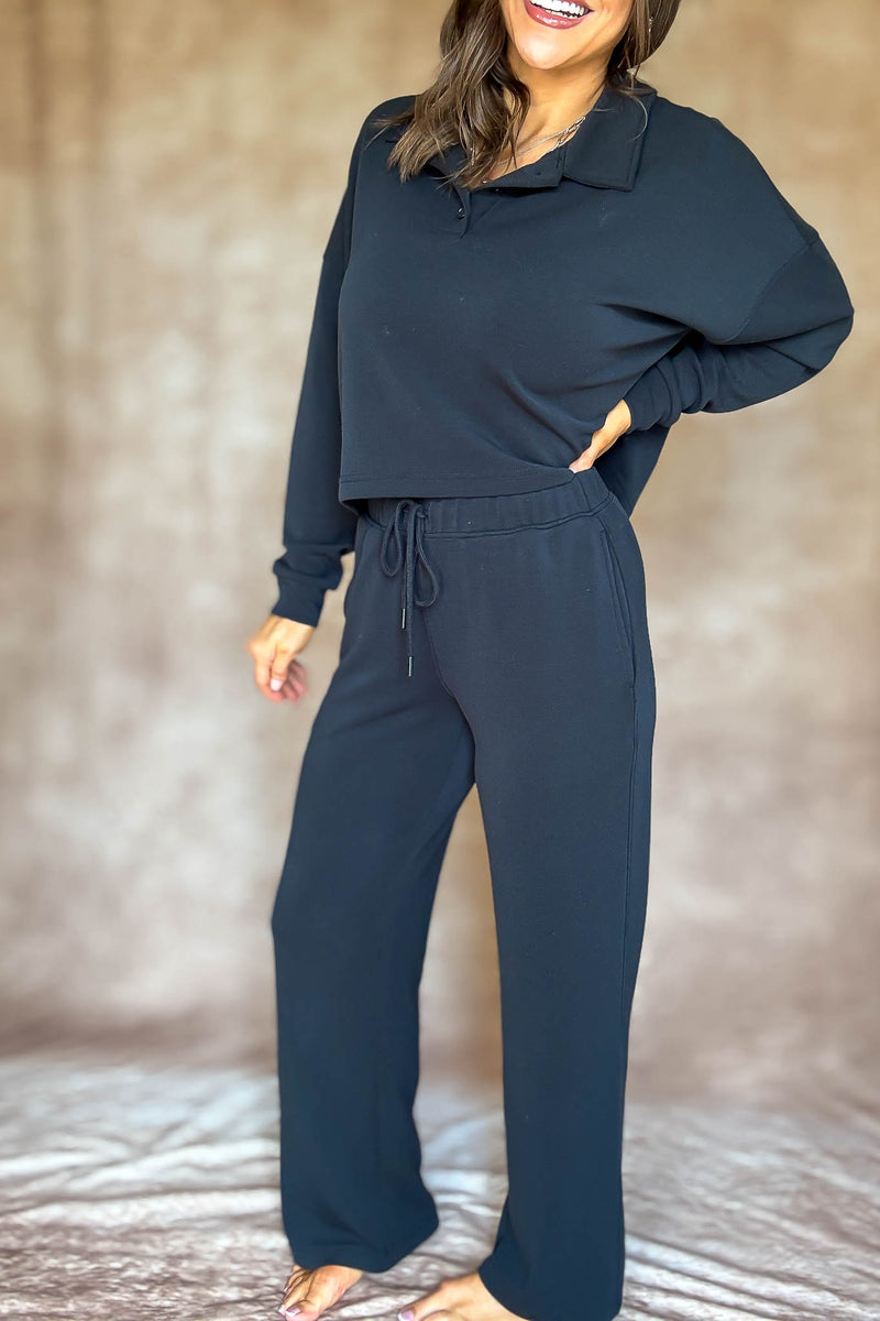 Laguna Black Luxe Pants
