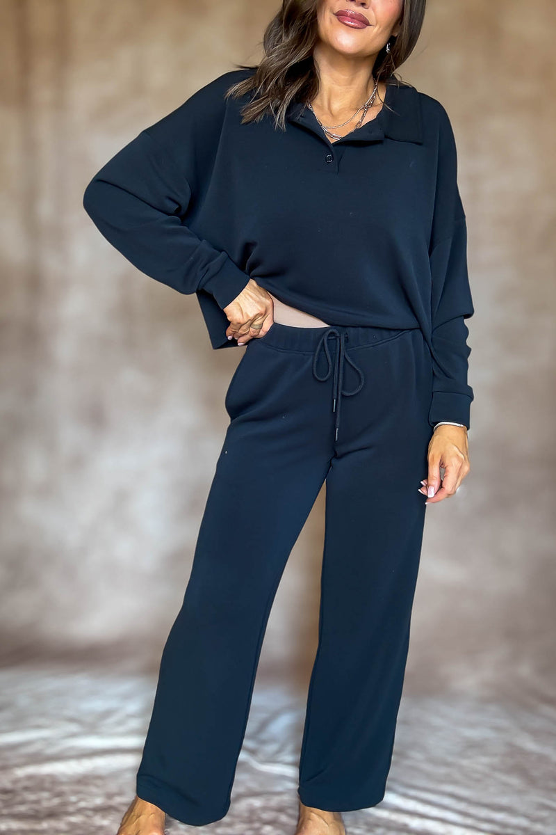 Laguna Black Luxe Pants
