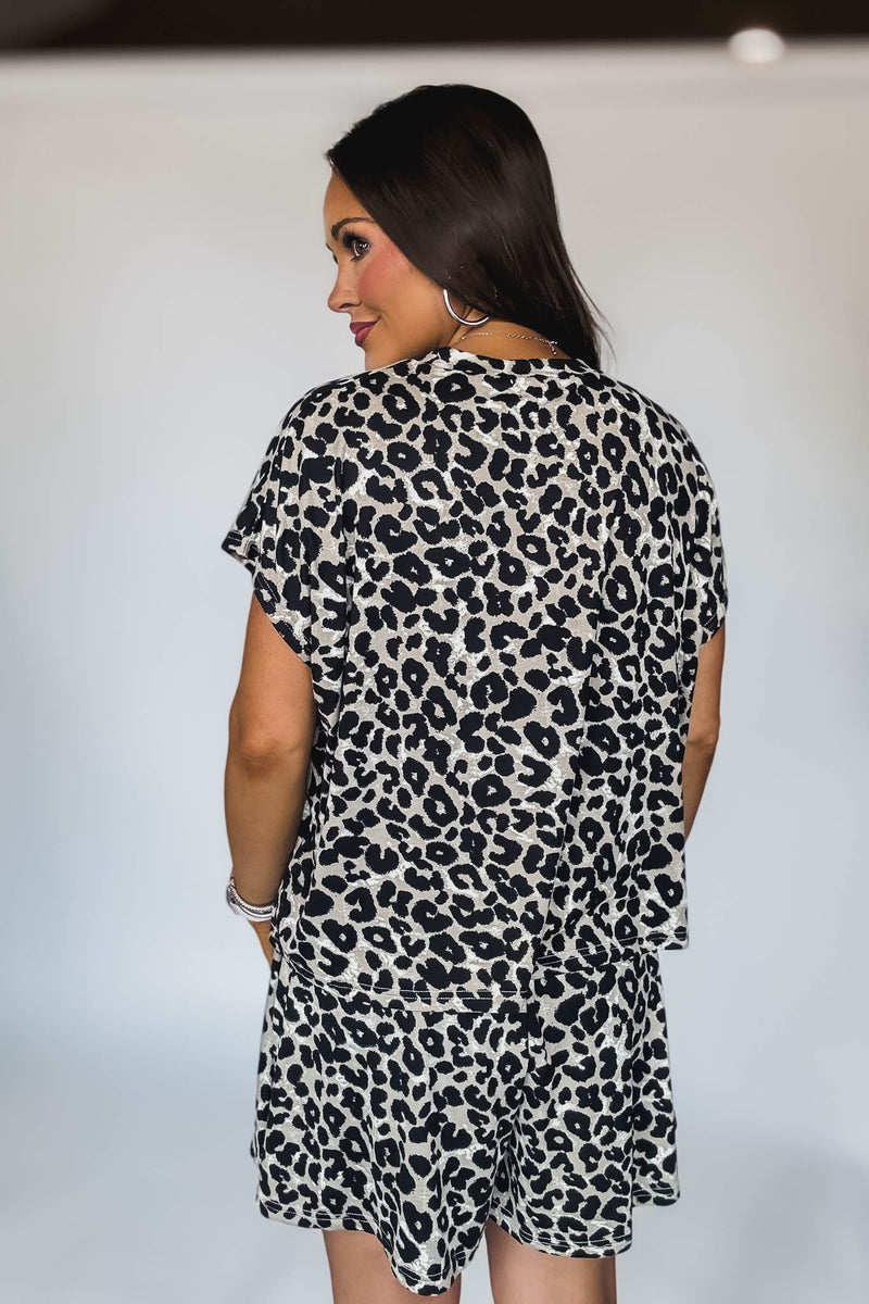 Soft Touch Leopard Knit Top
