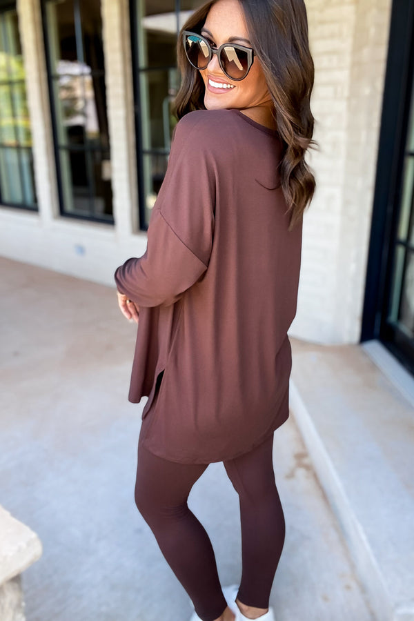Thief Of My Heart Mahogany Two Piece Set