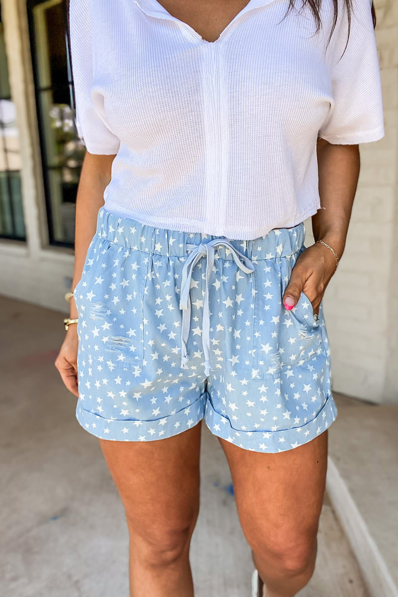 Light Up The Sky Light Star Shorts