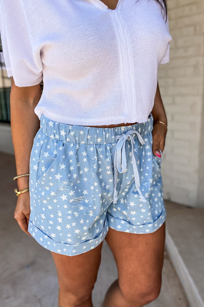 Light Up The Sky Light Star Shorts