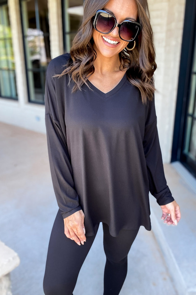 Thief Of My Heart Black Two Piece Set