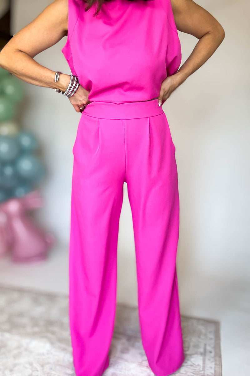 Something Special Fuchsia Pants