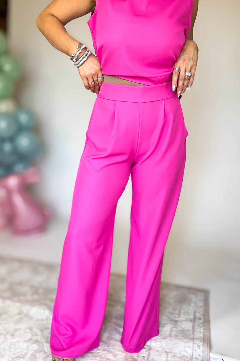 Something Special Fuchsia Pants