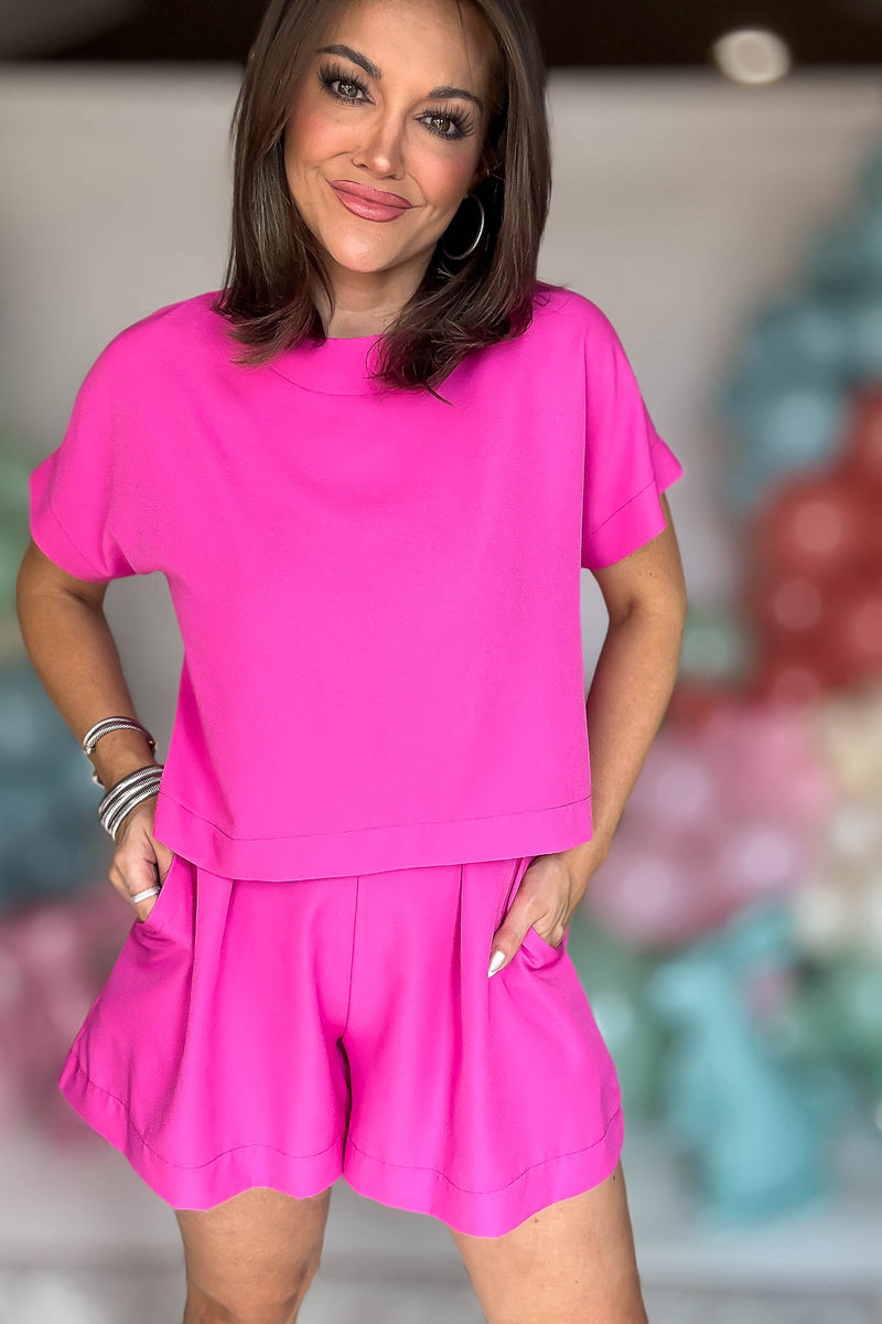 Something Special Fuchsia Top
