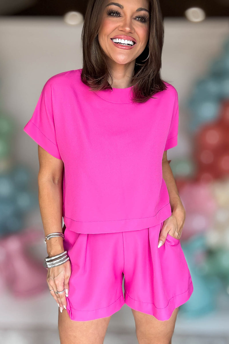 Something Special Fuchsia Top