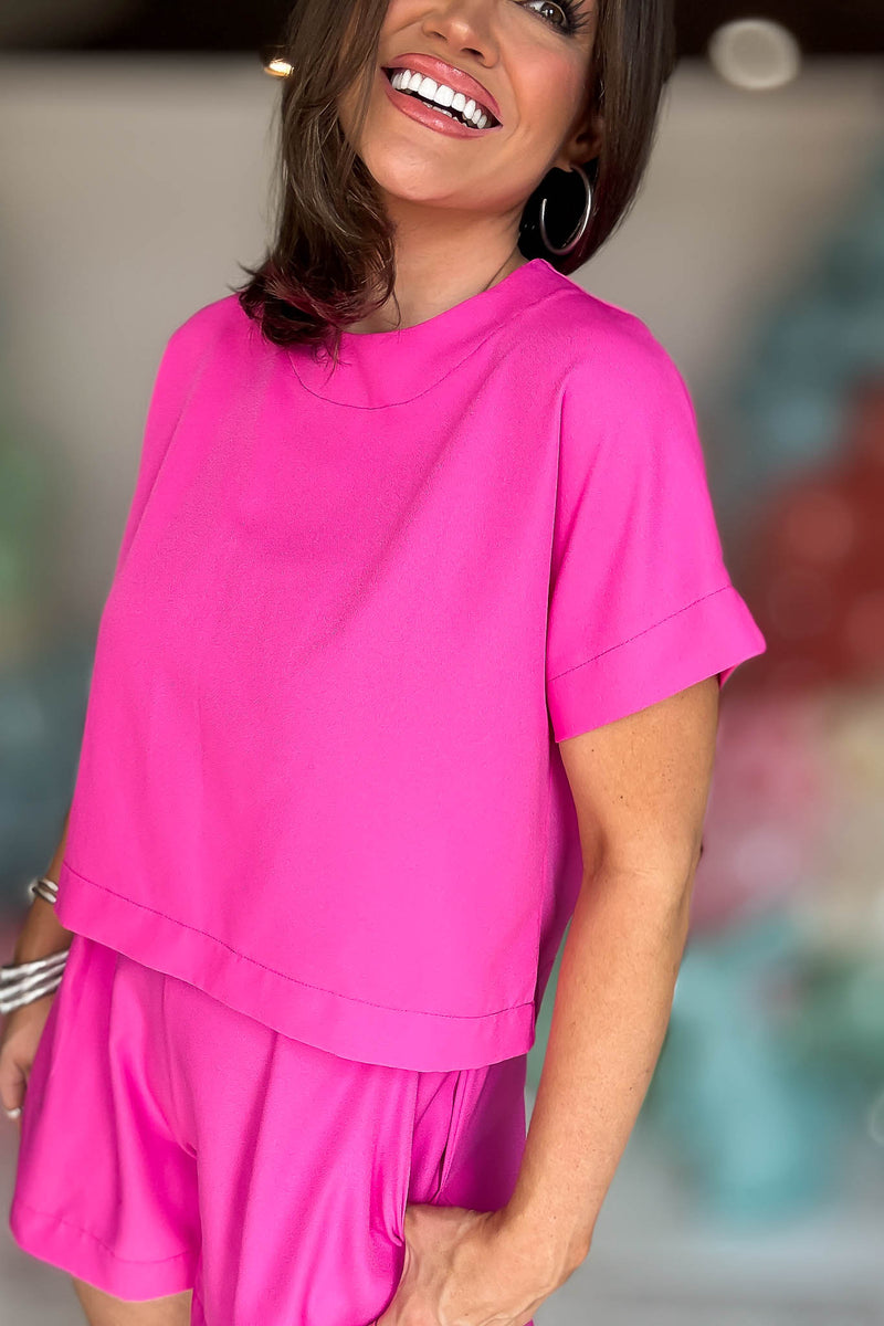 Something Special Fuchsia Top