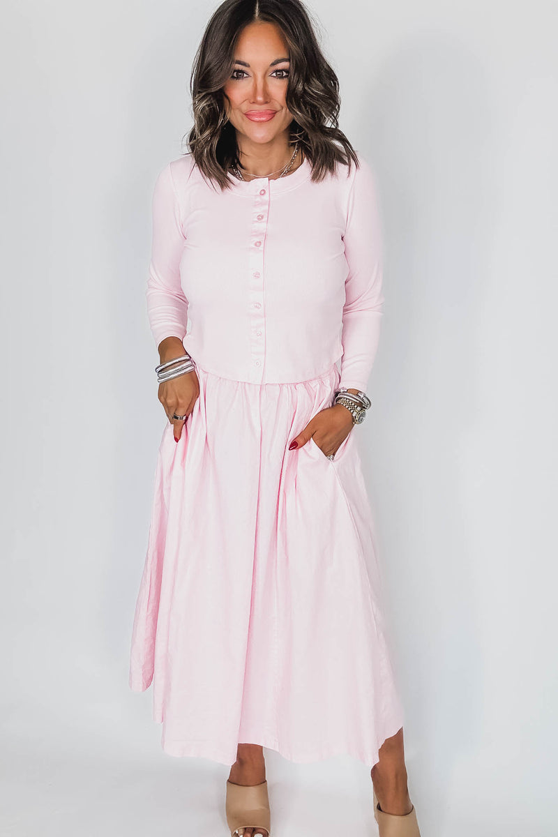 Spring Breeze Chalk Pink Skirt