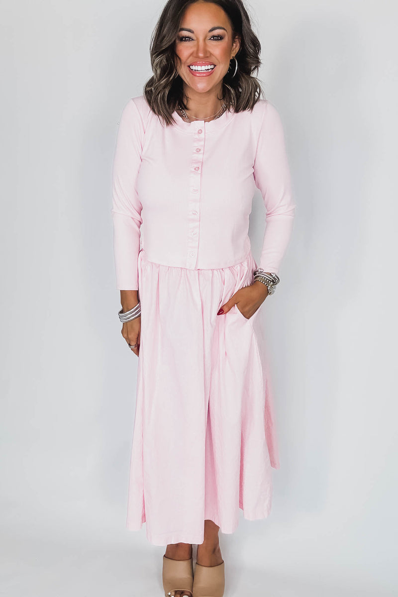 Spring Breeze Chalk Pink Skirt
