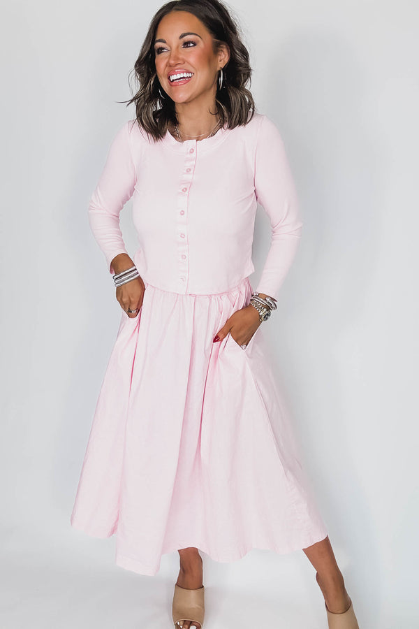 Spring Breeze Chalk Pink Skirt