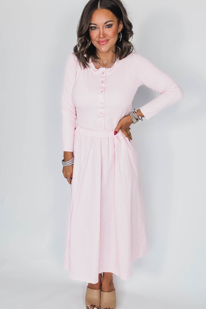 Spring Breeze Chalk Pink Skirt