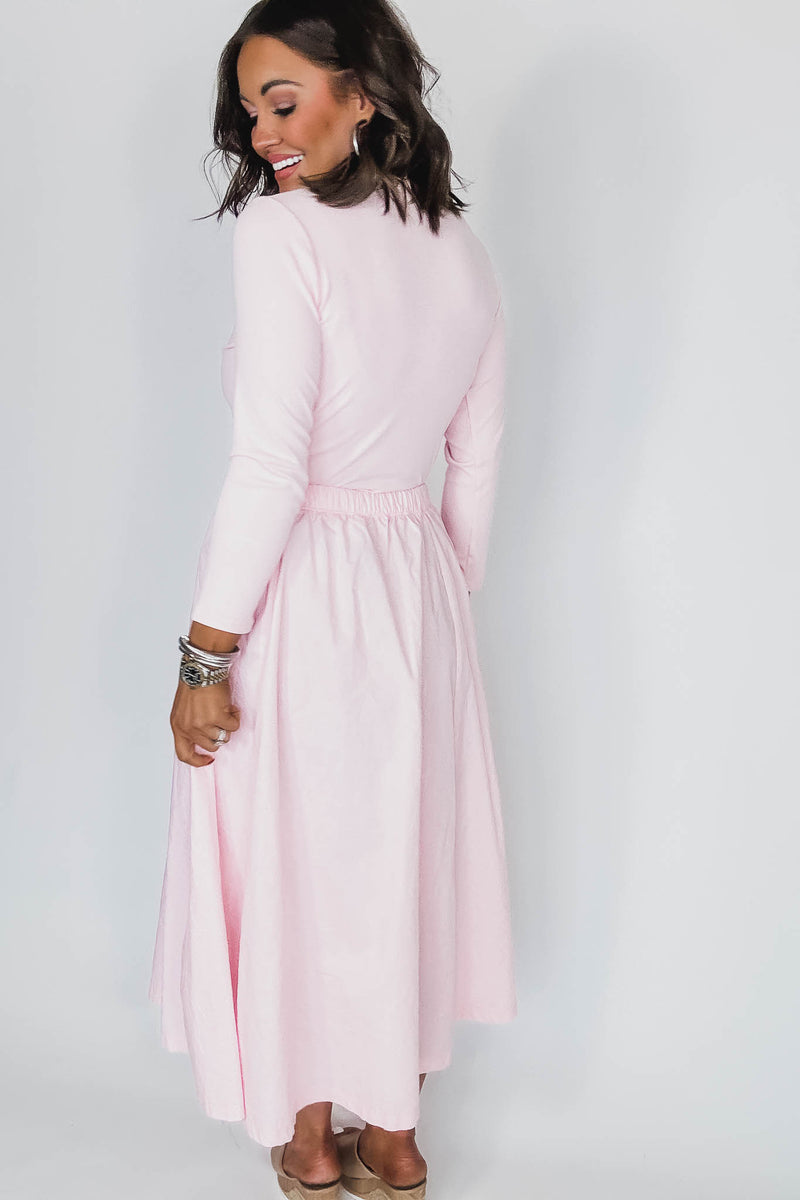 Spring Breeze Chalk Pink Skirt