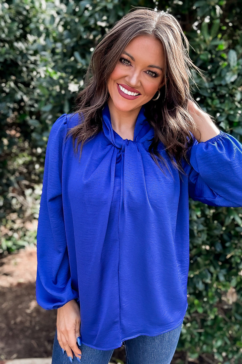 Fine Example Royal Blue Top
