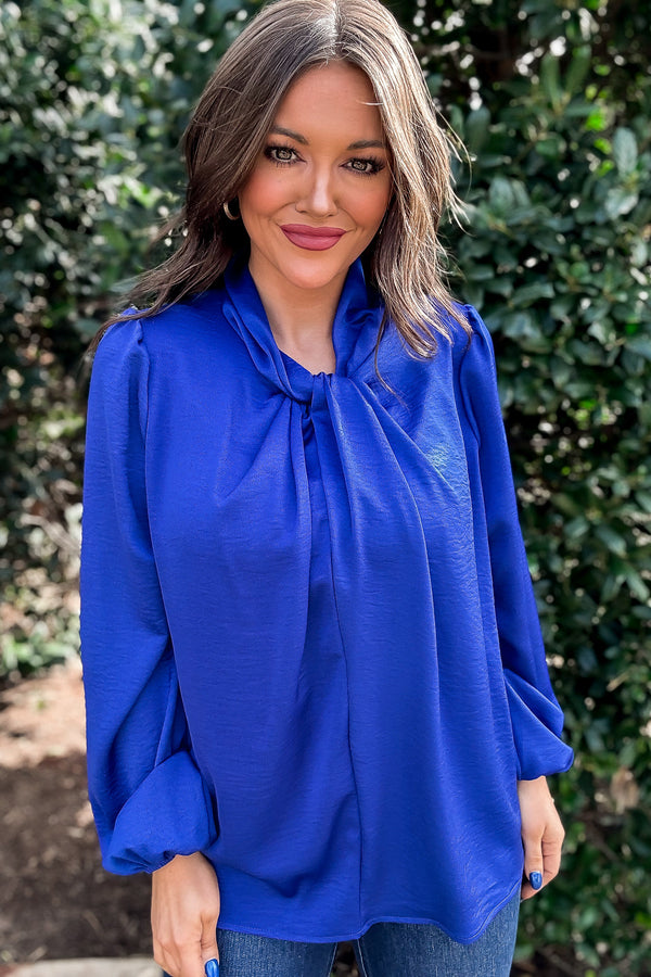 Fine Example Royal Blue Top