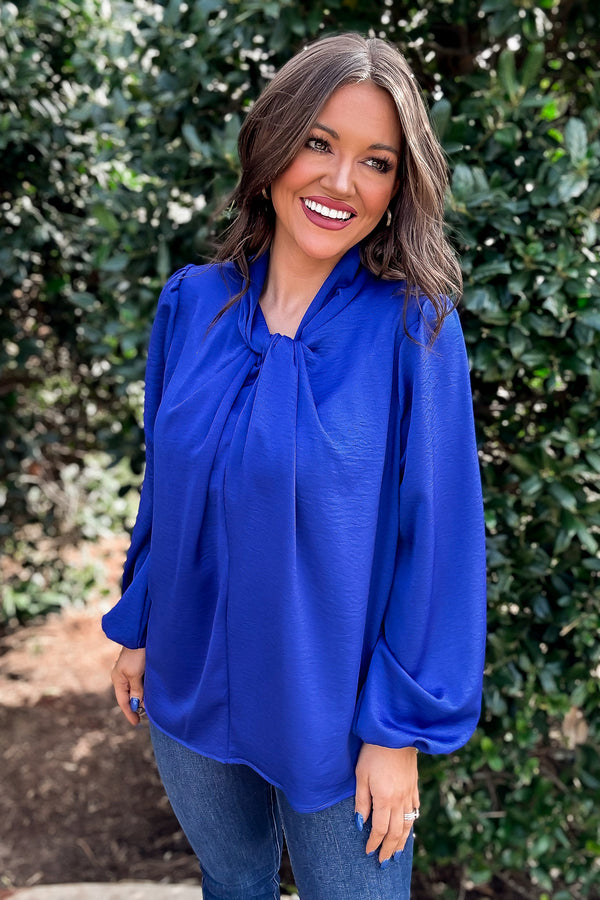 Fine Example Royal Blue Top