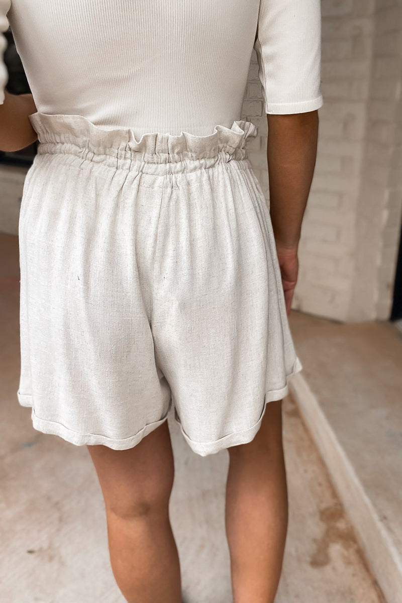 Hopes And Dreams Oatmeal Shorts