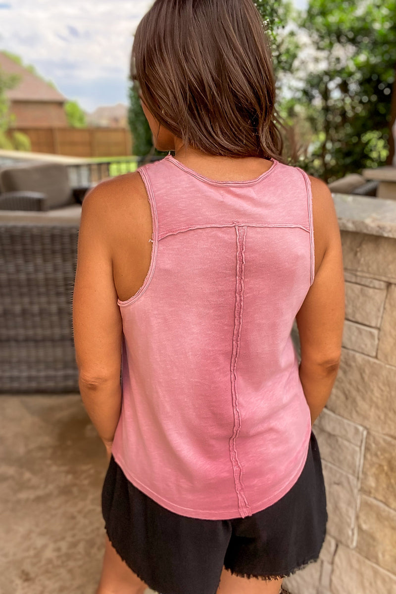 Let Me Adore You Dusty Pink Top