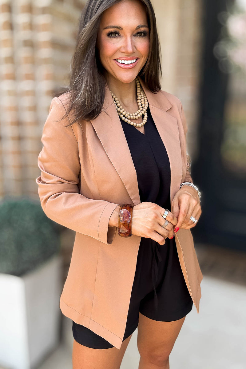 Stylish Taupe Everyday Blazer