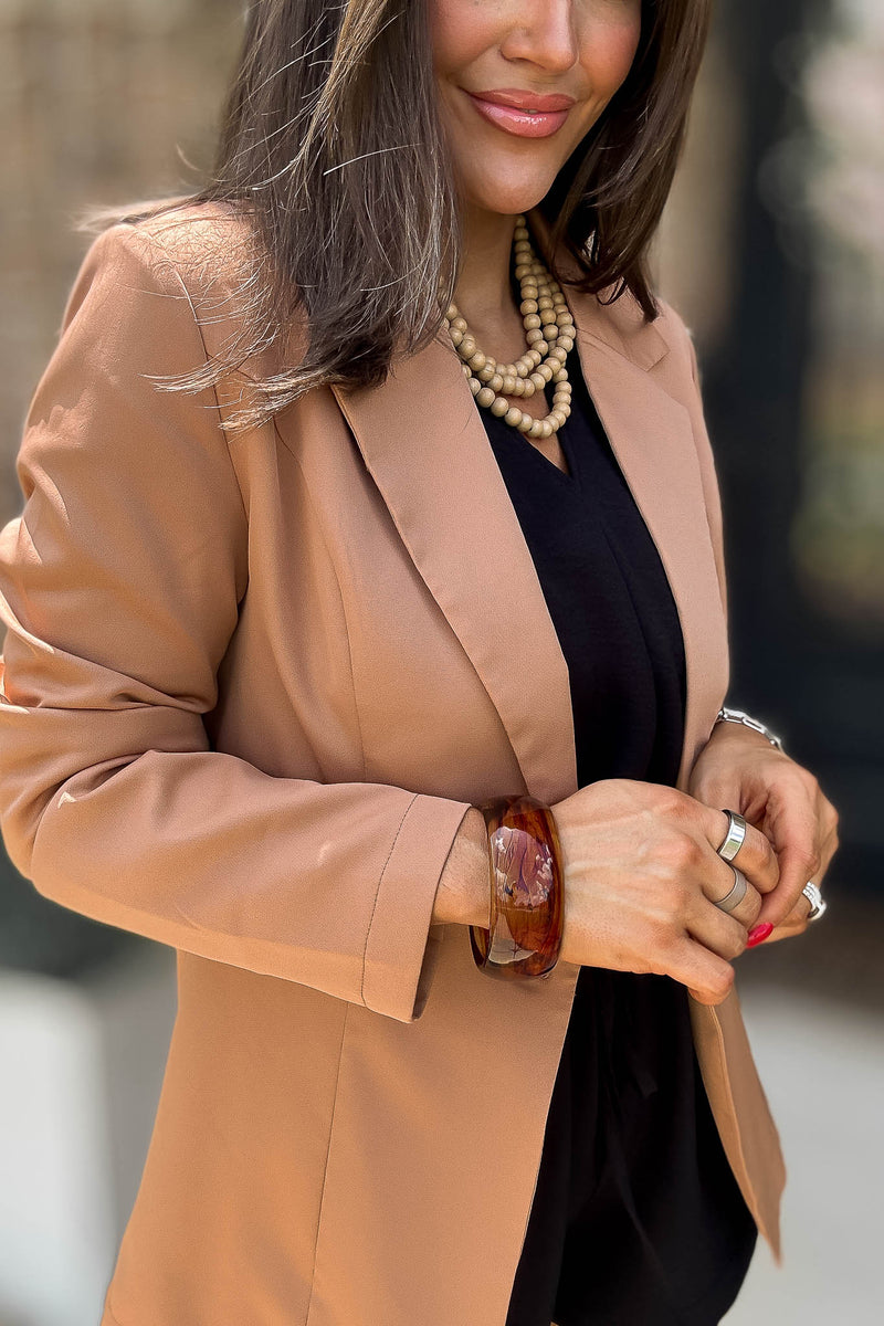 Stylish Taupe Everyday Blazer