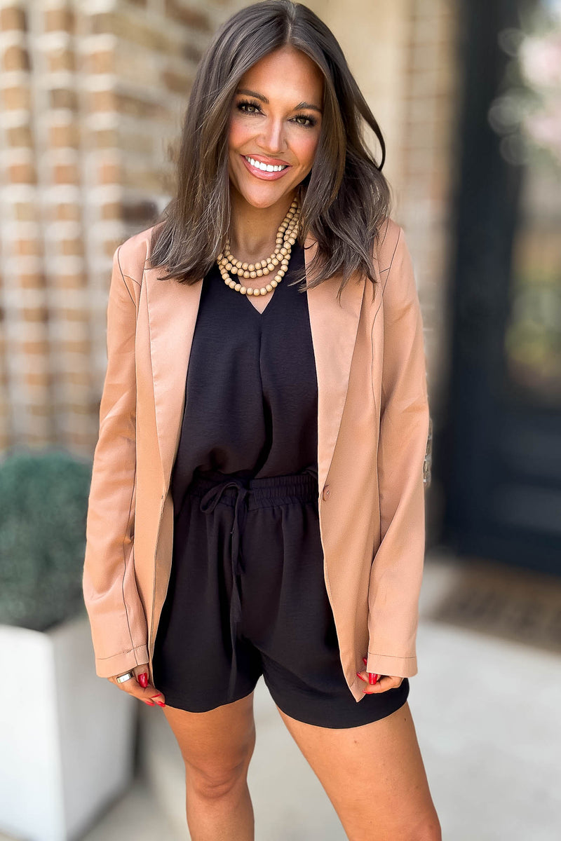 Stylish Taupe Everyday Blazer