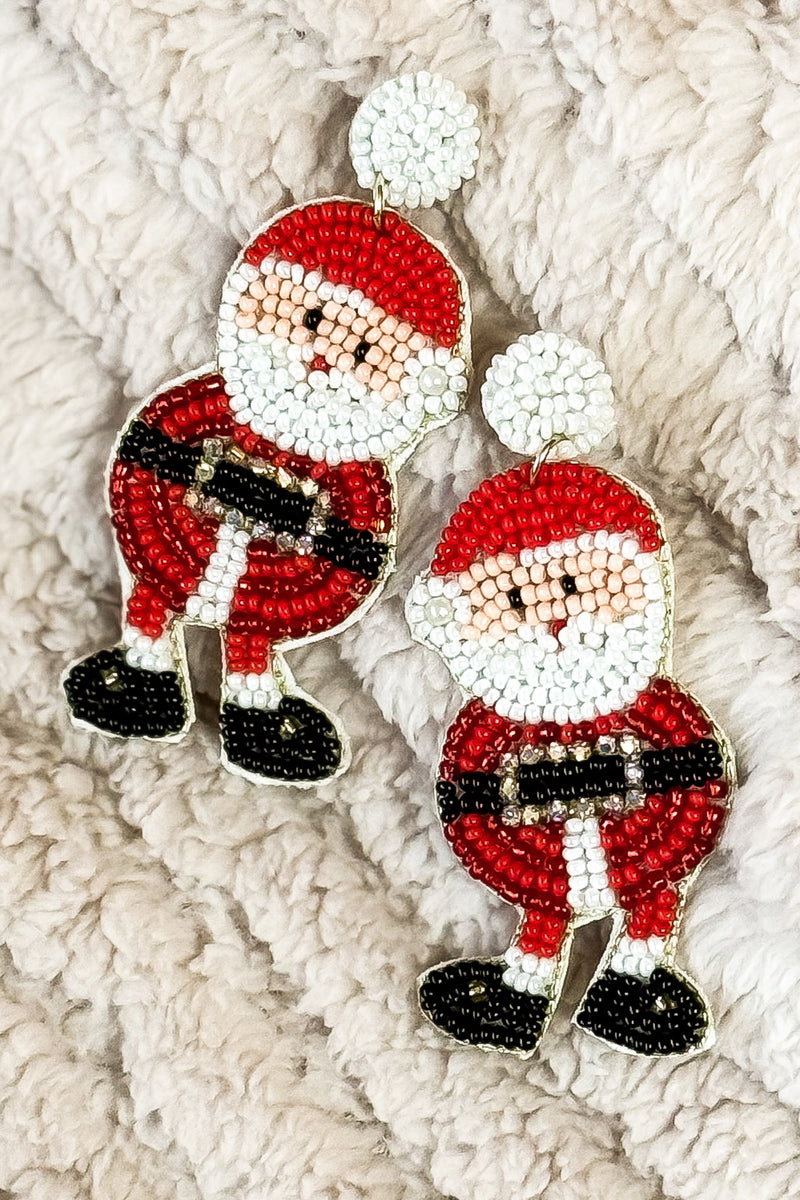 Santa Earrings