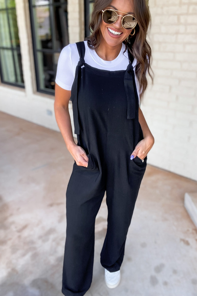 Fun One Black Jumpsuit
