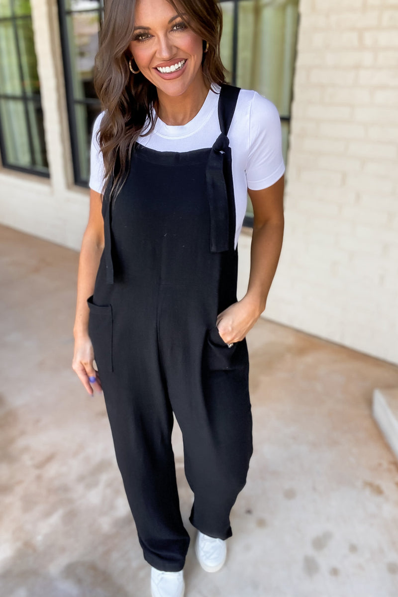 Fun One Black Jumpsuit