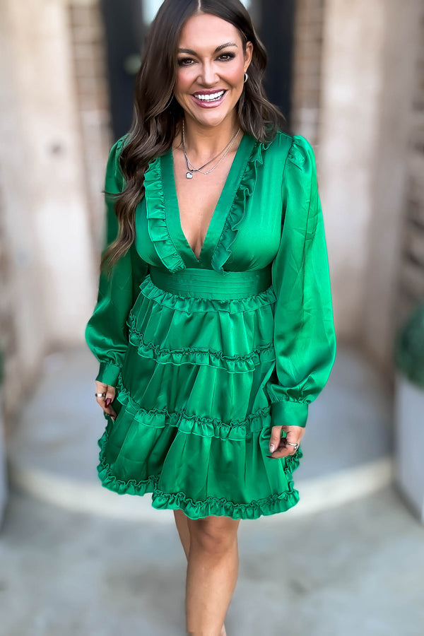 All That Jazz Jade Dress