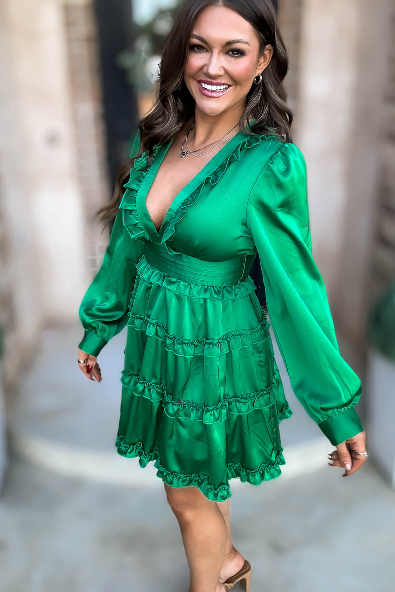 All That Jazz Jade Dress
