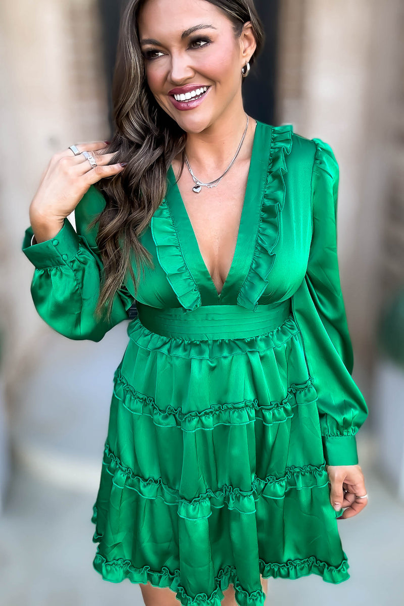 All That Jazz Jade Dress