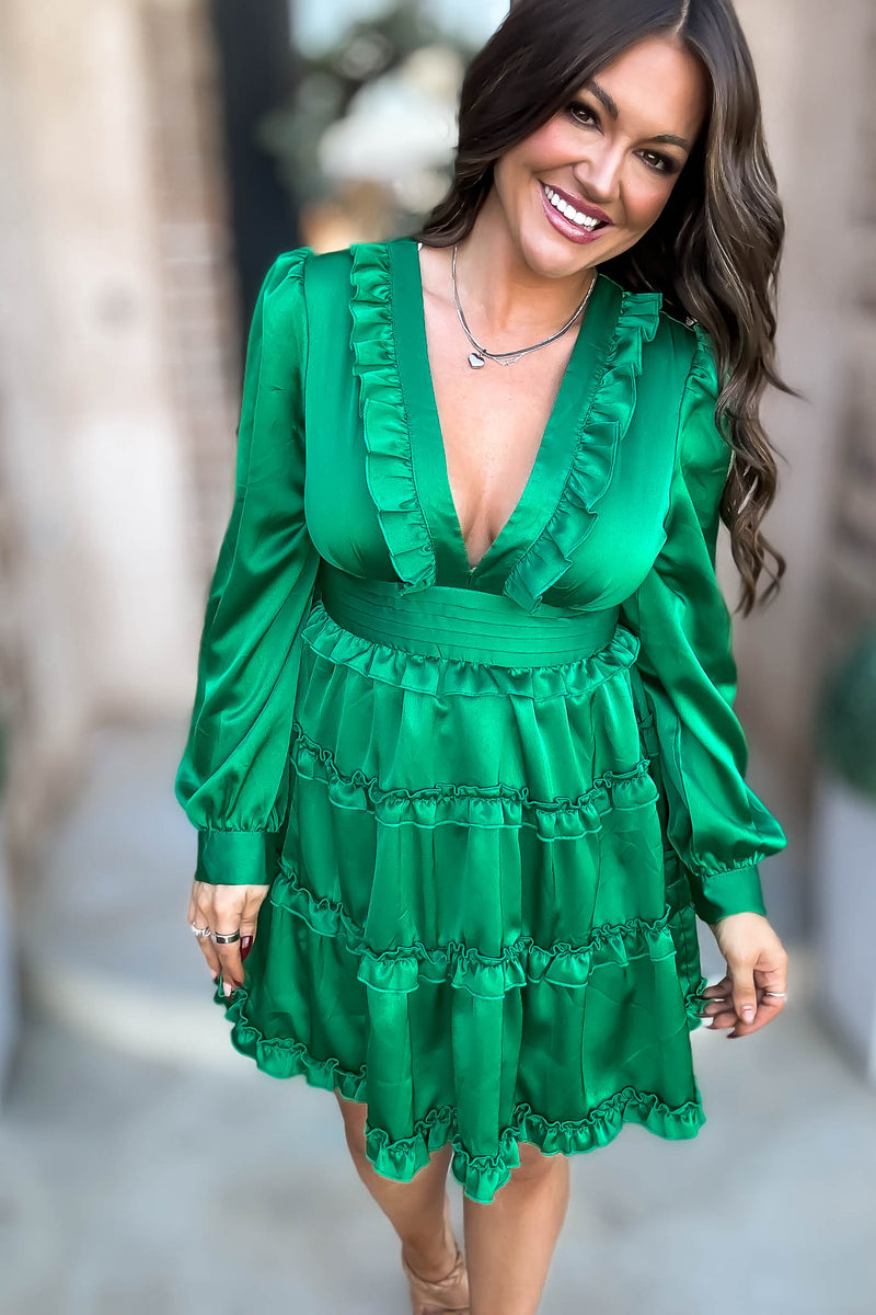 All That Jazz Jade Dress