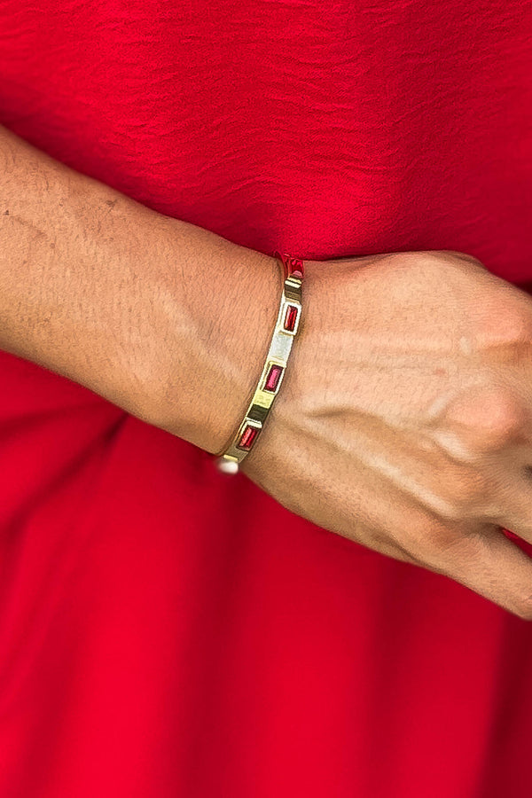 Red Gem Bracelet
