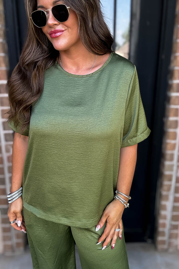 Fall In Love Olive Top