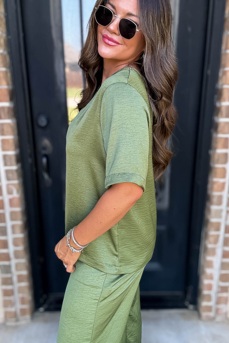 Fall In Love Olive Top