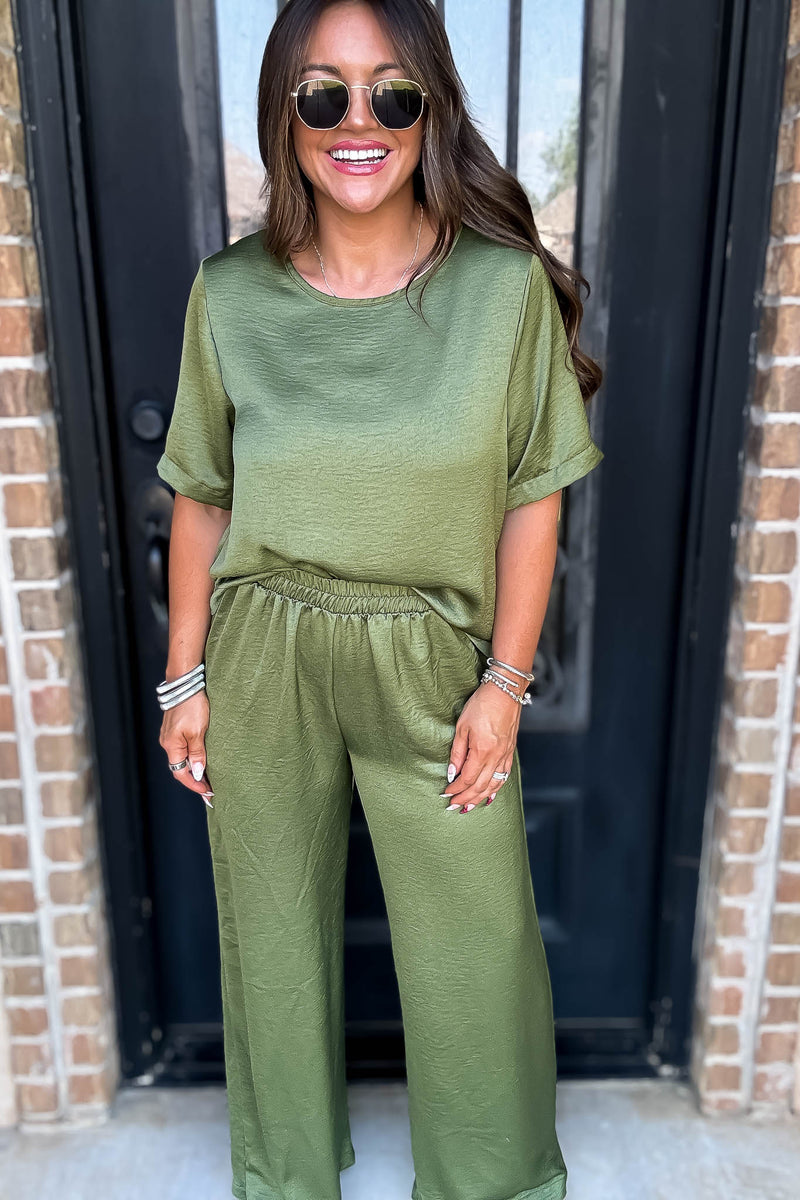 Fall In Love Olive Top