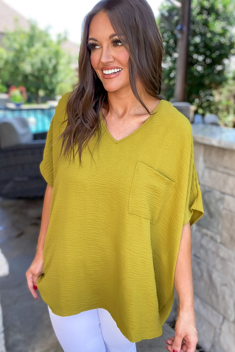 Free To Be Me Mustard Top