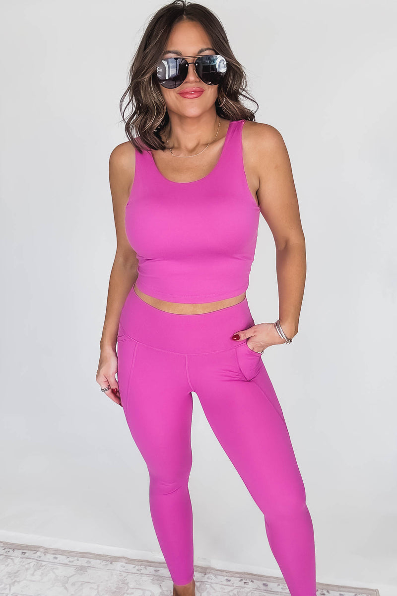 Venice Cloud New Orchid Depth Light Sculpt High-Waisted Leggings