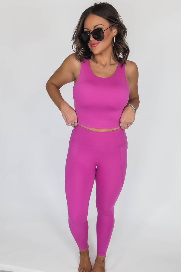 Venice Cloud New Orchid Depth Light Sculpt High-Waisted Leggings